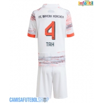 Camisa de time de futebol Bayern Munich Jonathan Tah #4 Replicas 2º Equipamento Infantil 2025-26 Manga Curta (+ Calças curtas)